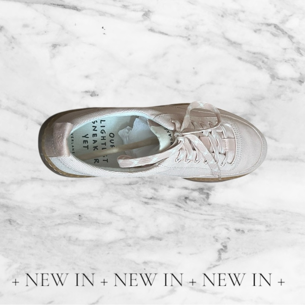 Everlane Cream Sneakers Modern Minimalist Design